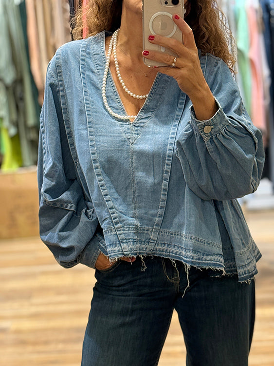 BLOUSE DENIM VINTAGE