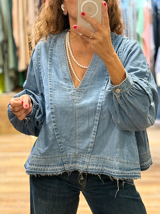 BLOUSE DENIM VINTAGE
