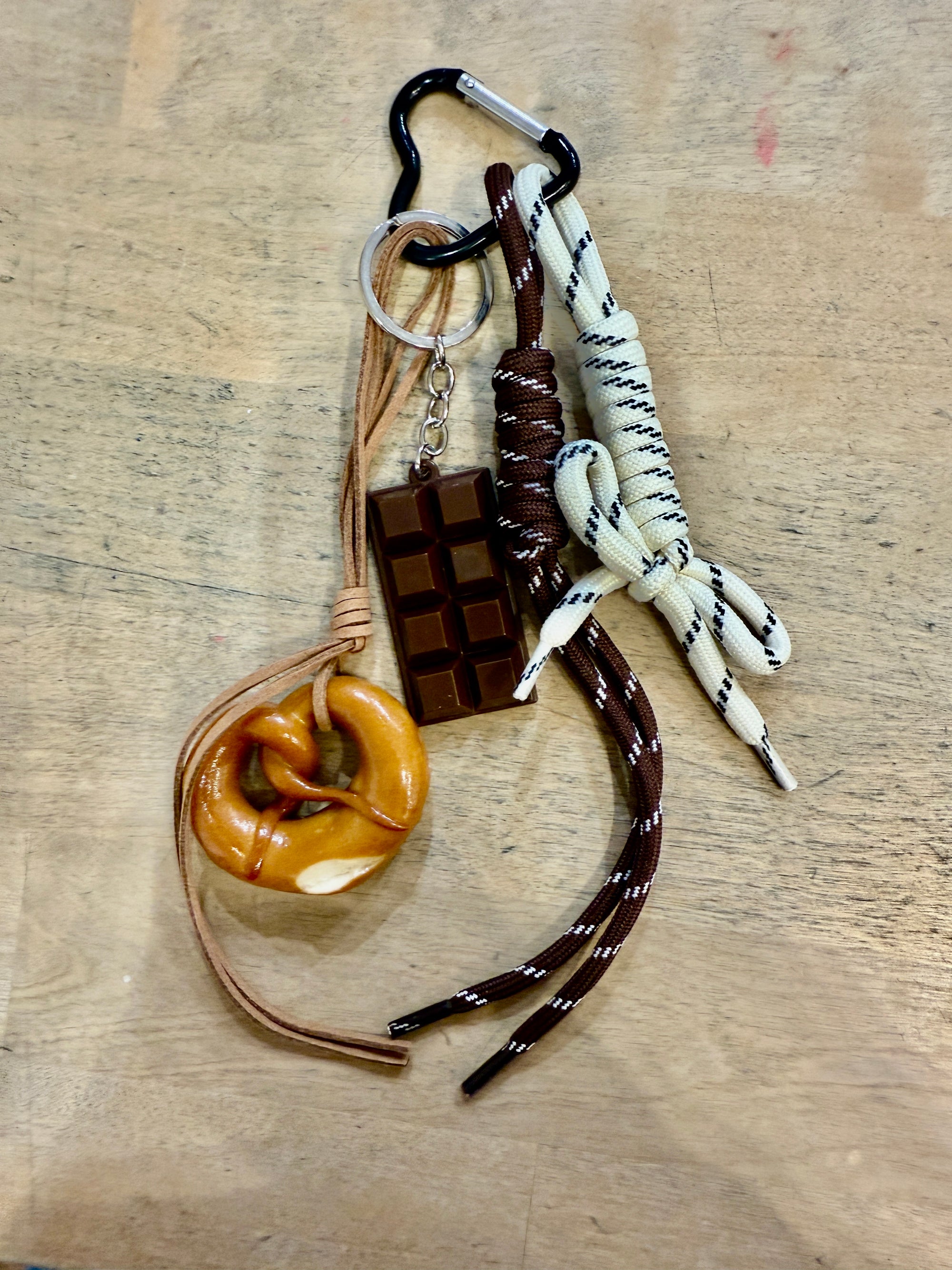 Porte-Clefs Bretzel et Chocolat