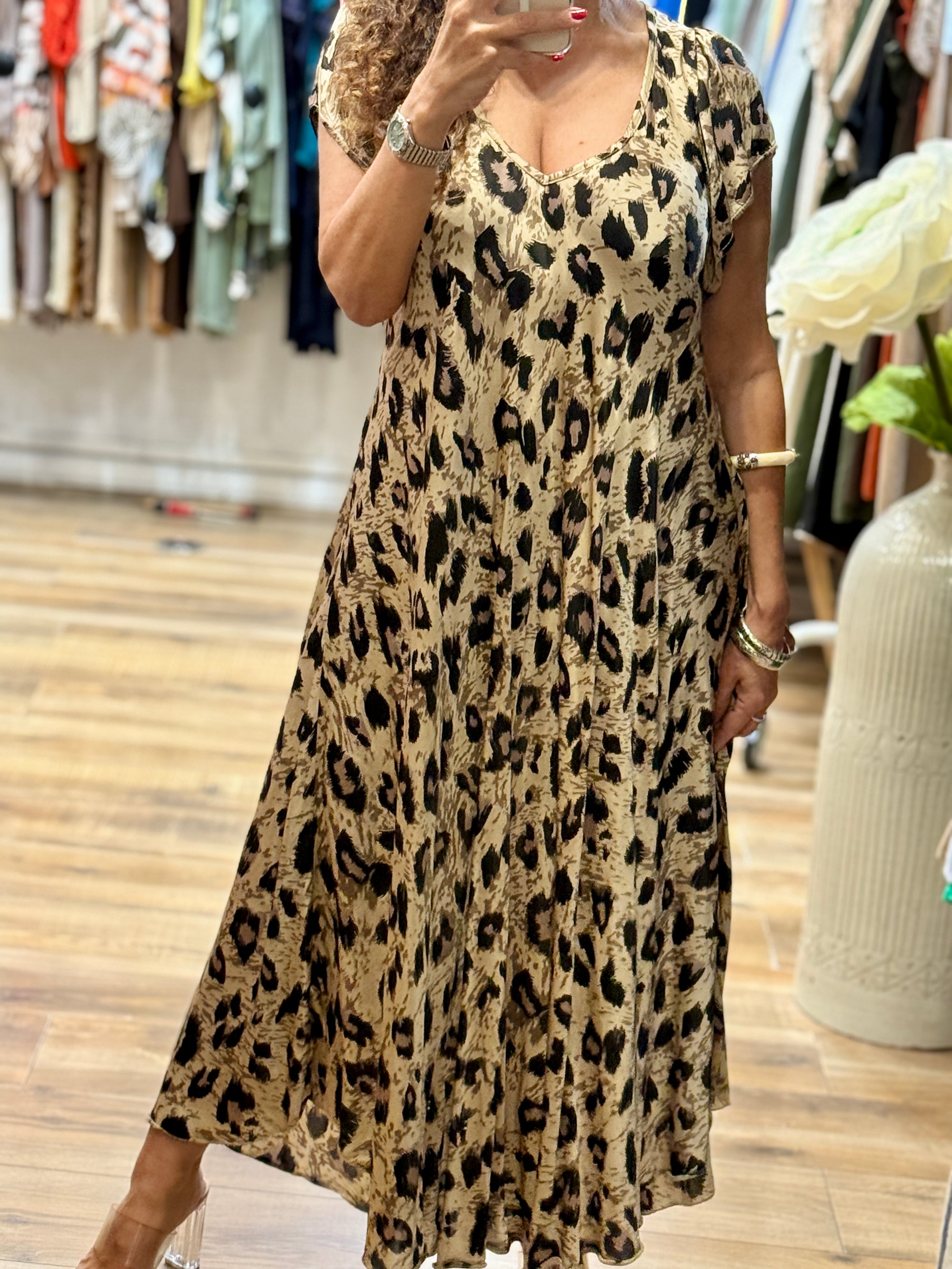 ROBE LONGUE SAVANNAH BEIGE