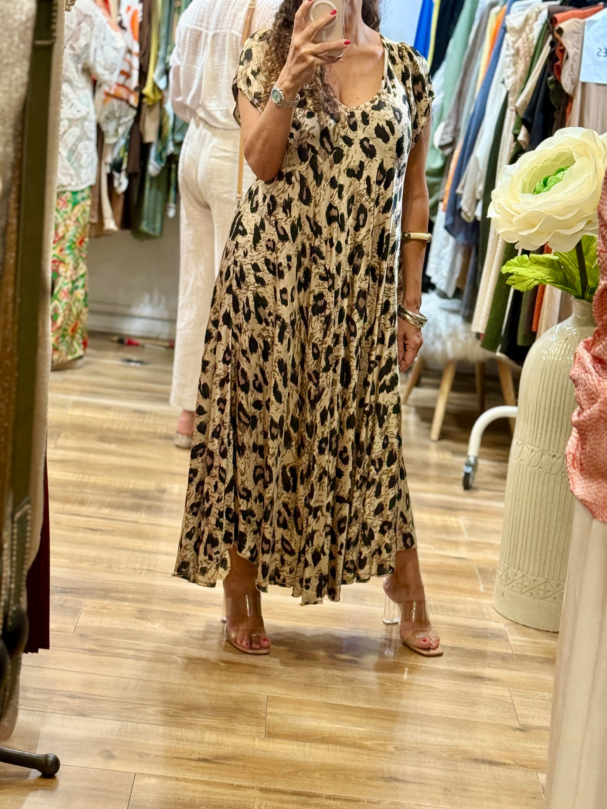 ROBE LONGUE SAVANNAH BEIGE